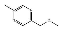 Pyrazine, 2-(methoxymethyl)-5-methyl- Struktur