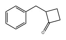 Cyclobutanone, 2-(phenylmethyl)- Struktur