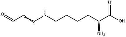 N-epsilon-(2-propenal)lysine Struktur