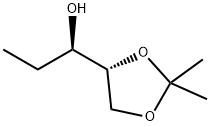 D-threo-Pentitol, 1,2-dideoxy-4,5-O-(1-methylethylidene)- Struktur