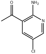 1-(2-amino-5-chloro-3-pyridyl)ethanone Struktur