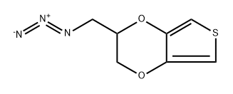 2-(Azidomethyl)-2,3-dihydrothieno[3,4-b][1,4]dioxine Struktur