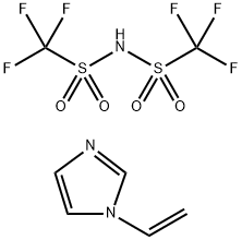 1-Vinylimidazolium Bis(trifluoromethanesulfonyl)imide Struktur