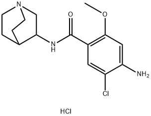 Zacopride hydrochloride Struktur