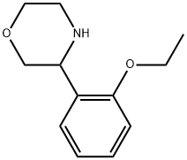 3-(2-ethoxyphenyl)morpholine Struktur