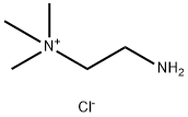 Ethanaminium, 2-amino-N,N,N-trimethyl-, chloride (1:1) Structure