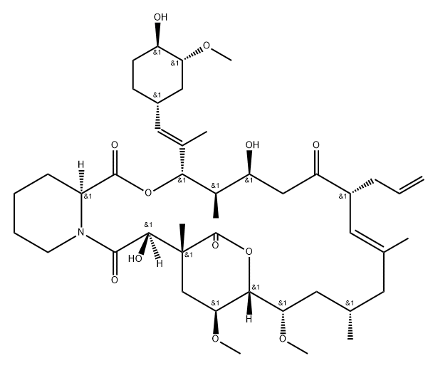 Tacrolimus Impurity 13 Struktur