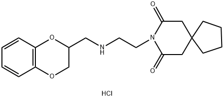 MDL 73005EF Hydrochloride Struktur