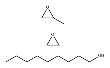 Oxirane, methyl-, polymer with oxirane, monononyl ether Struktur