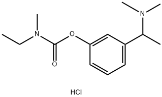 Rivastigmine hydrochloride Struktur