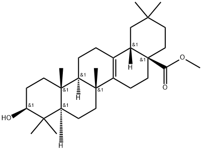 Pyrocincholic acid methyl ester Struktur