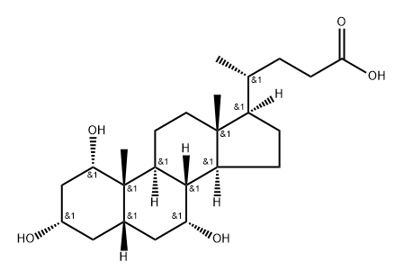 vulpecholic acid Struktur