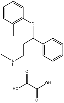 N-Methyl-3-(2-methylphenoxyl)-3-phenylpropylamine oxalate Struktur