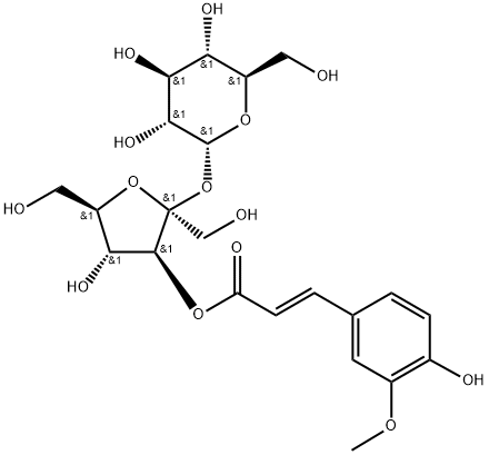 3-O-Feruloylsucrose Struktur