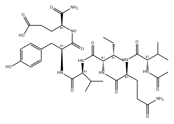 Acetyl-PHF6KE amide Struktur