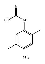 Carbamodithioic acid, (2,5-dimethylphenyl)-, monoammonium salt (9CI)