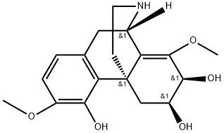 sinococuline Struktur