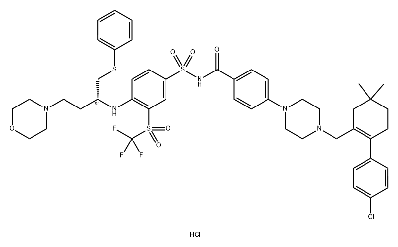 Navitoclax dihydrochloride Struktur