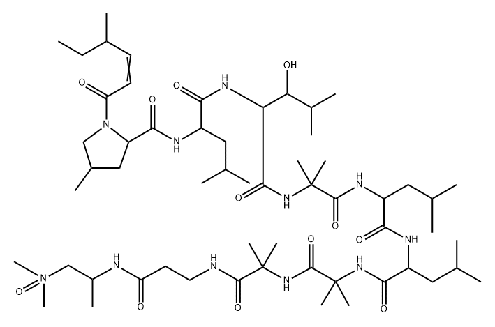 leucinostatin H Struktur