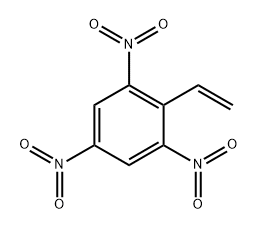 2,4,6-Trinitrostyrene, homopolymer Struktur