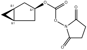 Carbonic acid, (1α,?3β,?5α)?-?bicyclo[3.1.0]?hex-?3-?yl (2,?5-?dioxo-?1-?pyrrolidinyl) ester Struktur