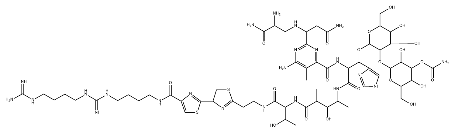 phleomycin E Struktur