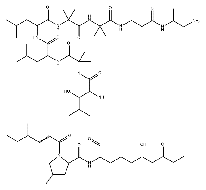 leucinostatin C Struktur