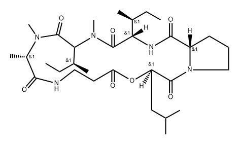 homodestruxin B Struktur