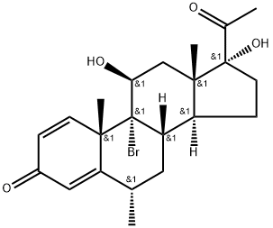 Fluorometholone Impurity 5 Struktur