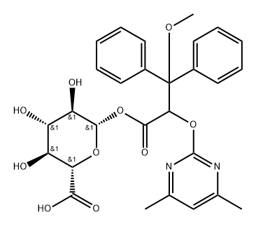 (R,S)-Ambrisentan-acyl-beta-D-glucuronide min. 95% Struktur