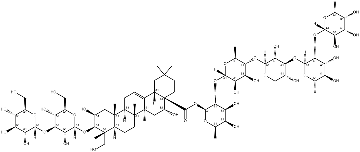 virgaureasaponin 3 Struktur