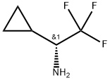 CyclopropaneMethanaMine, α-(trifluoroMethyl)-, (αR)- Struktur