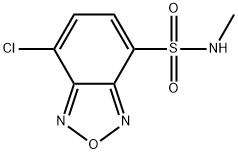 7-chloro-N-methylbenzo[c][1,2,5]oxadiazole-4-sulfonamide Struktur