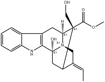 16-Epi-voacarpine Struktur