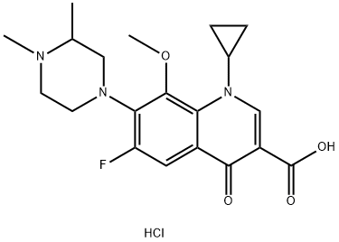 Gatifloxacin Impurity J Struktur