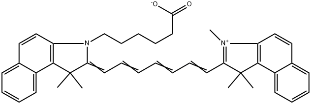 Cyanine 7.5 COOH Struktur