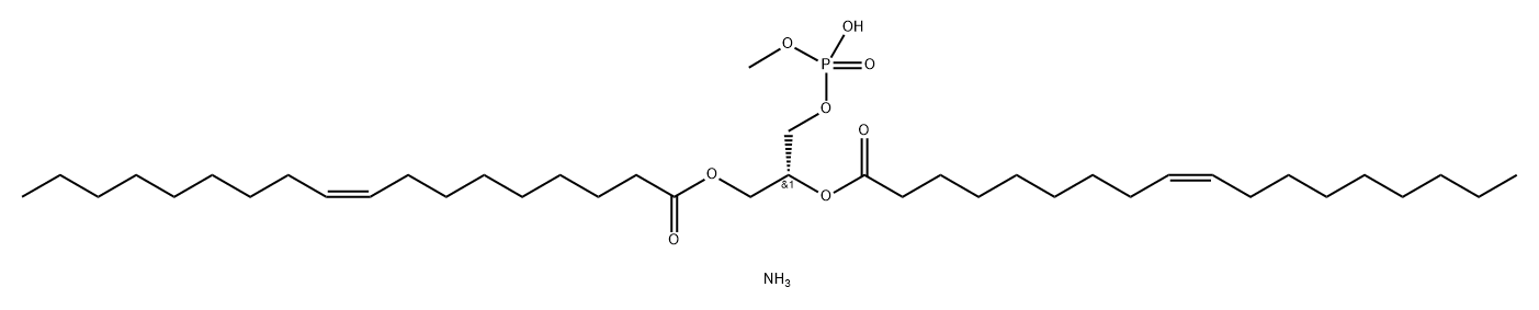 L-A-PHOSPHATIDIC ACID MONOMETHYL ESTER Struktur