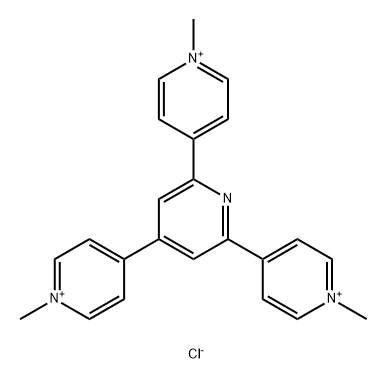 2,4,6-Tri(pyridine-4-methyl iodide) pyridine Struktur