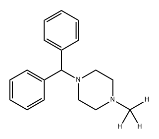 Cyclizine D3 Struktur