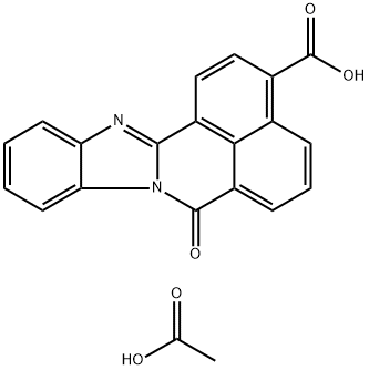 STO-609 (acetate) Struktur