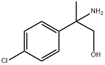 2-Amino-2-(4-chlorophenyl)propan-1-ol Struktur