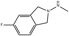 5-fluoro-N-methylisoindolin-2-amine Struktur