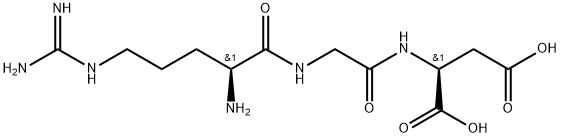 poly (arginyl-glycyl-aspartic acid) Struktur