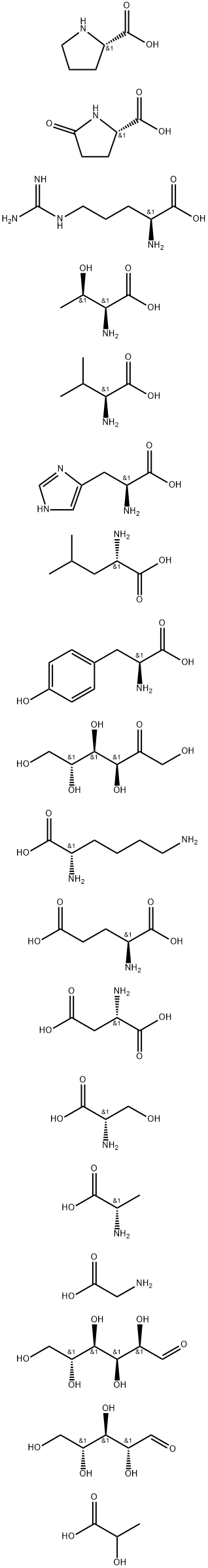 POLYAMINO SUGAR CONDENSATE Structure