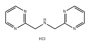 bis(pyrimidin-2-ylmethyl)amine hydrochloride Struktur