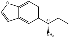 (S)-1-(benzofuran-5-yl)propan-1-amine Struktur