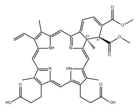 Verteporfin impurity Struktur