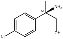 (2R)-2-amino-2-(4-chlorophenyl)propan-1-ol Struktur