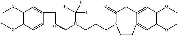 Ivabradine-D3 Struktur