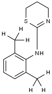 Xylazine-D6 Struktur